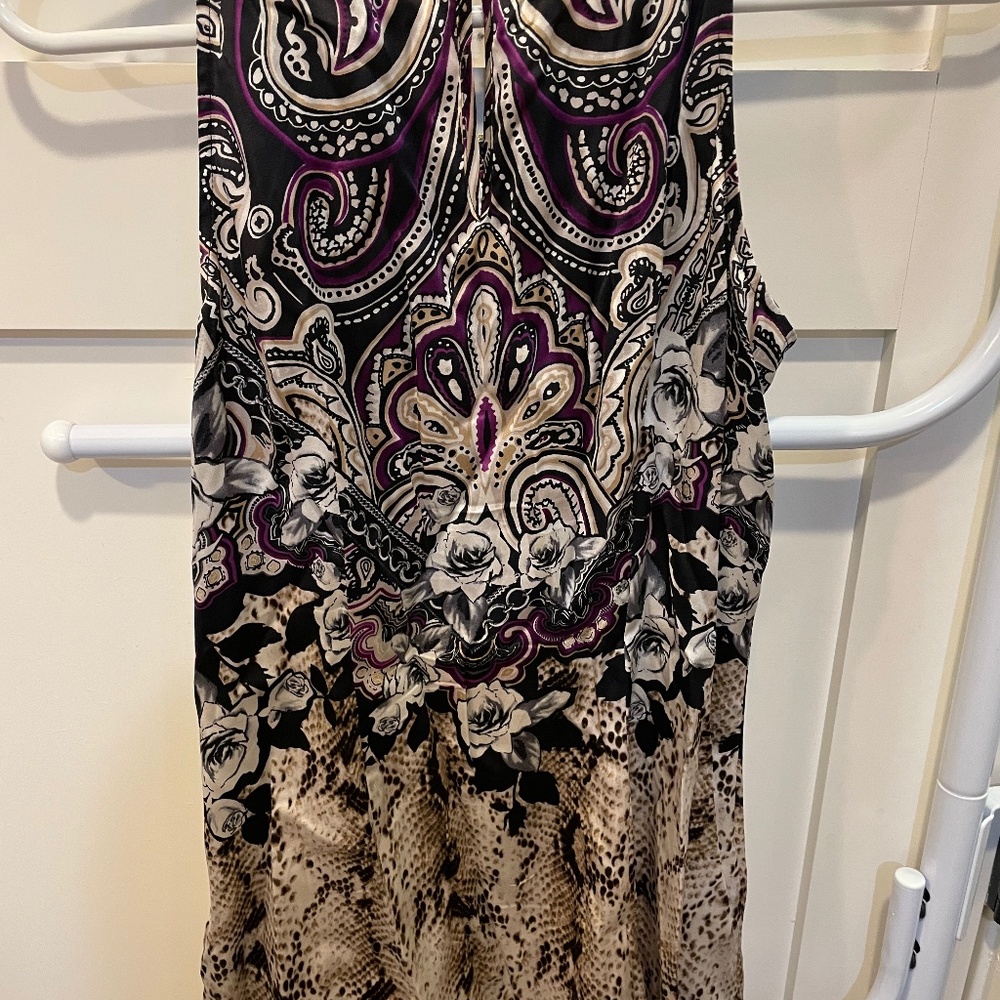 White House Black Market silk shell